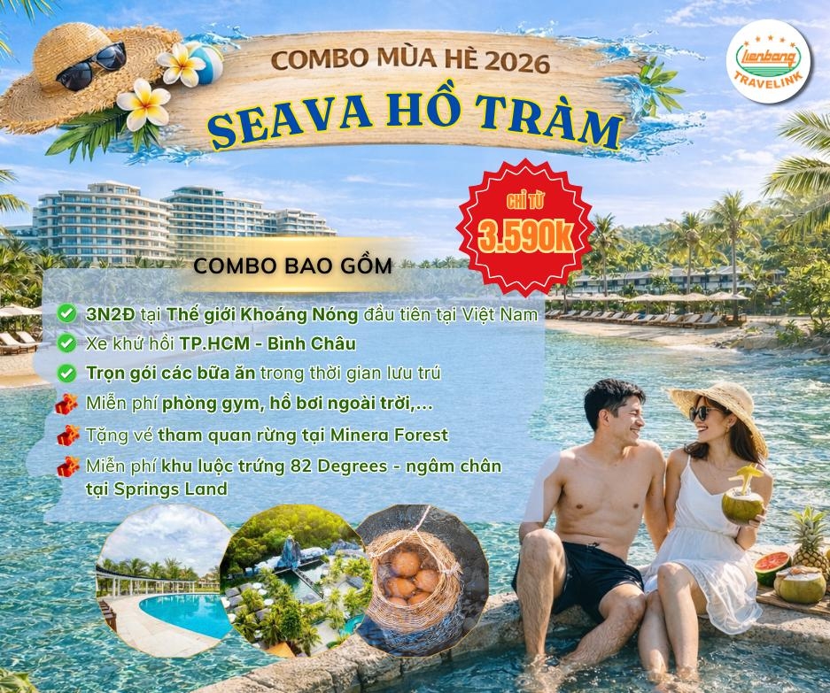 COMBO MÙA HÈ 2026: SEAVA HỒ TRÀM