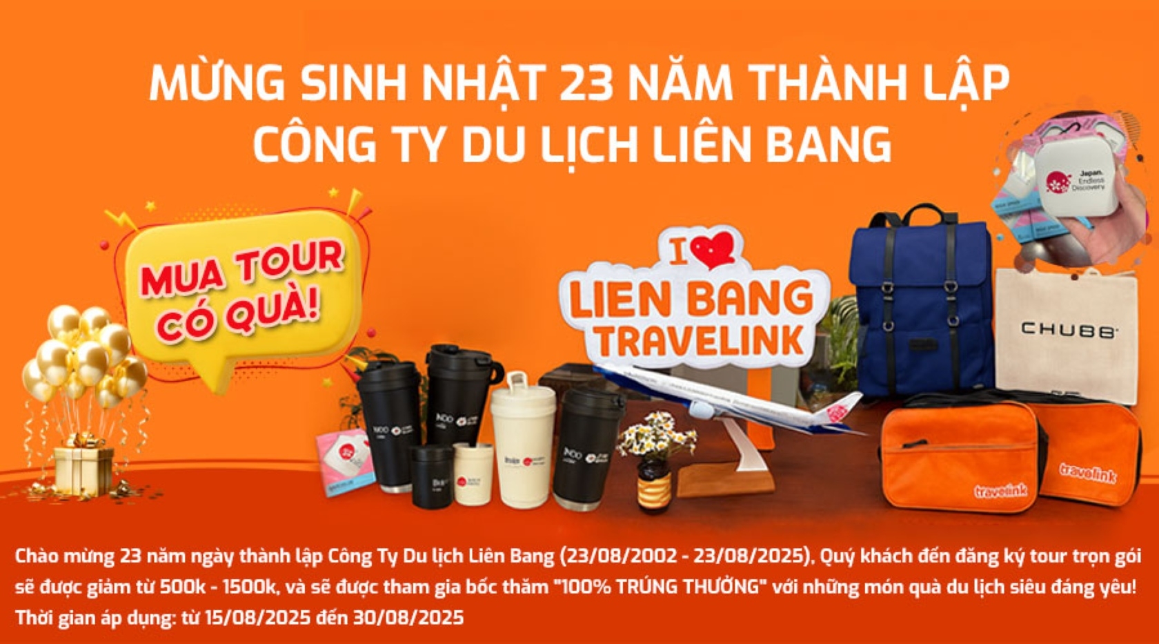 Mừng sinh nhật Liên Bang 23 năm
