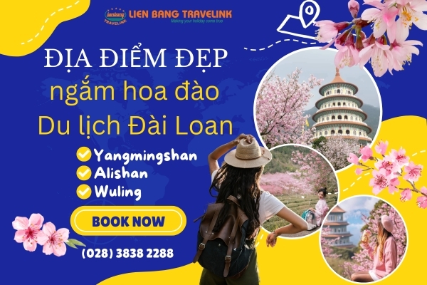 Những địa điểm đẹp ngắm hoa đào khi du lịch Đài Loan mùa xuân