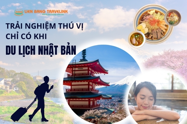 Những trải nghiệm thú vị chỉ có khi du lịch Nhật Bản