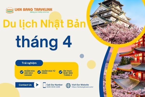 TOP Những Trải Nghiệm Thú Vị khi Du Lịch Nhật Bản Tháng 4