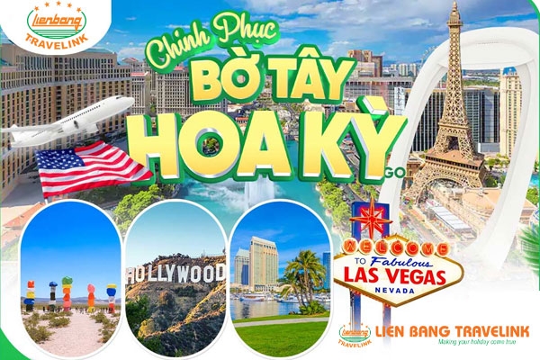 BỜ TÂY HOA KỲ: Los Angeles – Las Vegas - San Francisco – Yosemite - Monterey