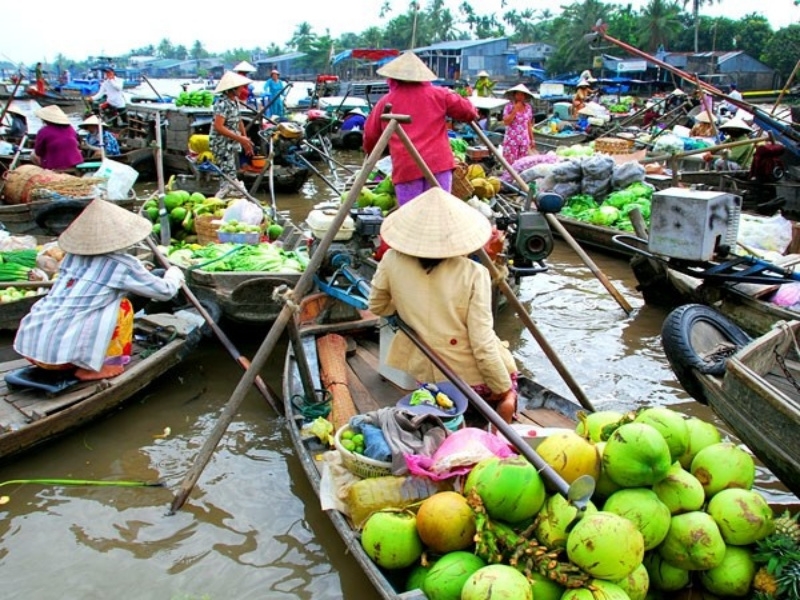 Du lịch 6 tỉnh miền Tây sông nước