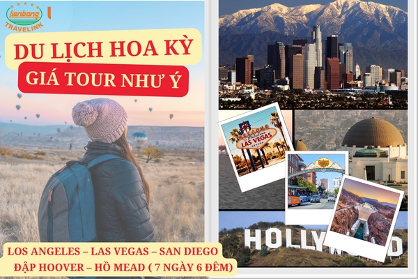 Du lịch Mỹ Mùa Thu, Giá tour như ý ! Los Angeles – Las Vegas – San Diego - Đập Hoover – Hồ Mead (7 ngày 6 đêm)