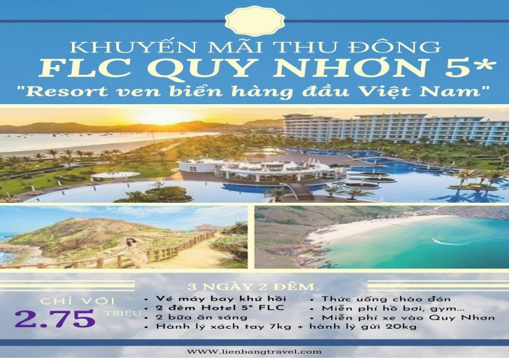 Du lịch Quy Nhơn 5 sao FLC