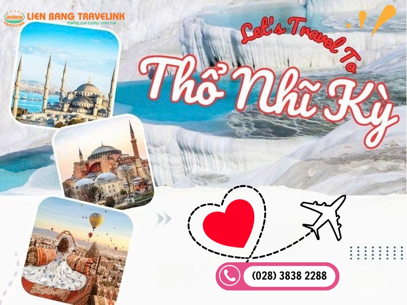 DU LỊCH THỔ NHĨ KỲ: ISTANBUL – CON NGỰA THÀNH TROY - CANAKKALE – LÂU ĐÀI BÔNG PAMUKKALE –KINH KHÍ CẦU CAPPADOCIA