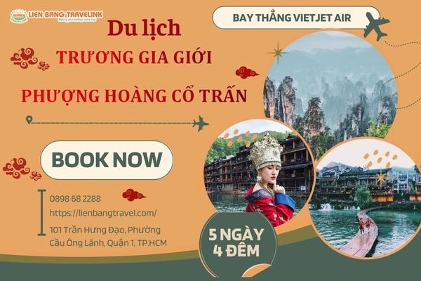 Du lịch Trung Quốc : Trương Gia Giới - Phượng Hoàng Cổ Trấn (5 Ngày 4 Đêm)