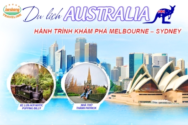 Du lịch ÚC - MELBOURNE SYDNEY 7 ngày 6 đêm 