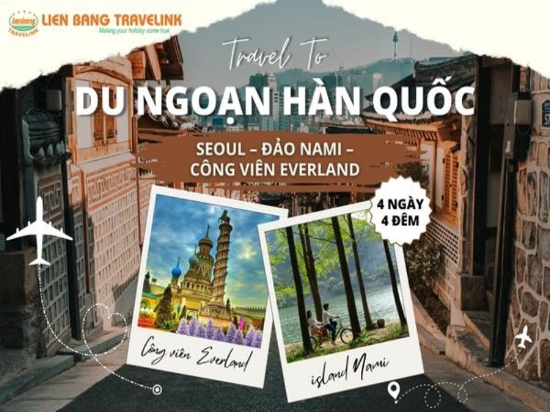 Thu Đông Hàn Quốc: SEOUL – ĐẢO NAMI –  CÔNG VIÊN EVERLAND (4 ngày 4 đêm)