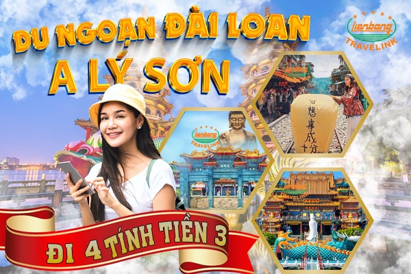 Khám phá Đài Loan - Du ngoạn A Lý Sơn ( 5 Ngày 4 Đêm)