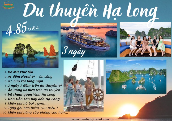 Khám phá Vịnh Hạ Long trên du thuyền