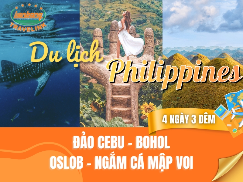 TOUR PHILIPPINES: ĐẢO CEBU - BOHOL - OSLOB
