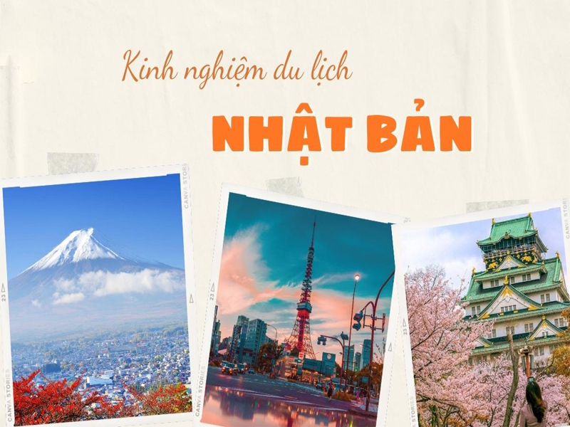 Cách tận hưởng trọn vẹn trong chuyến du lịch Nhật Bản